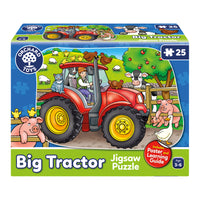 Big Tractor Jigsaw Puzzle - Anilas UK