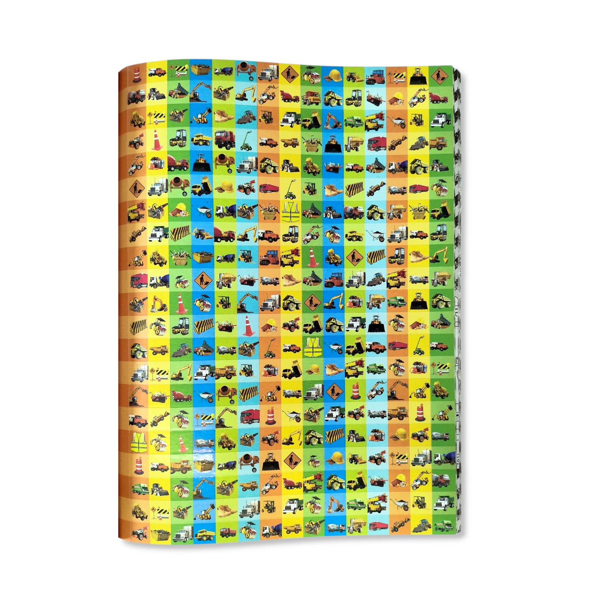Mighty Machines - 1000 Stickers and Colour - Anilas UK