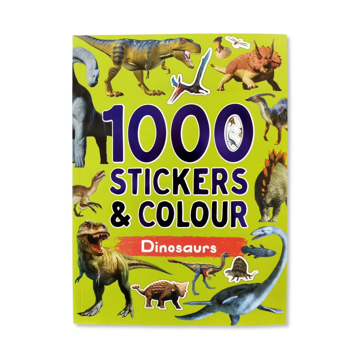 Dinosaurs - 1000 Stickers and Colour - Anilas UK
