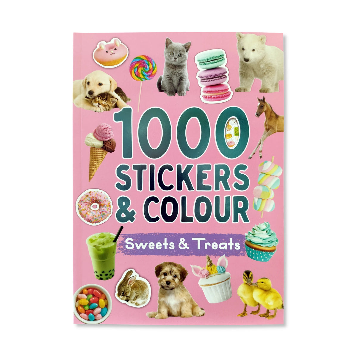 Sweets and Treats - 1000 Stickers and Colour - Anilas UK