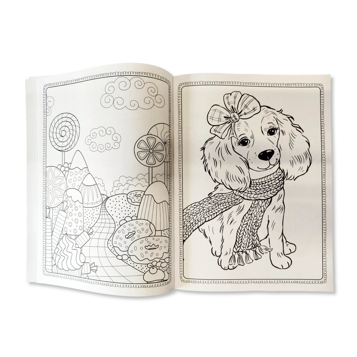 Sweets and Treats - 1000 Stickers and Colour - Anilas UK