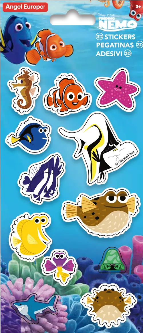 Finding Nemo 3D Stickers - Anilas UK