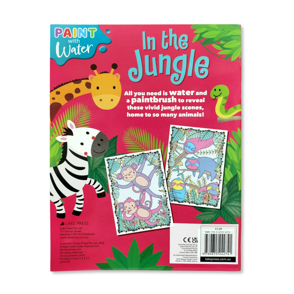 Paint with Water - In The Jungle - Anilas UK
