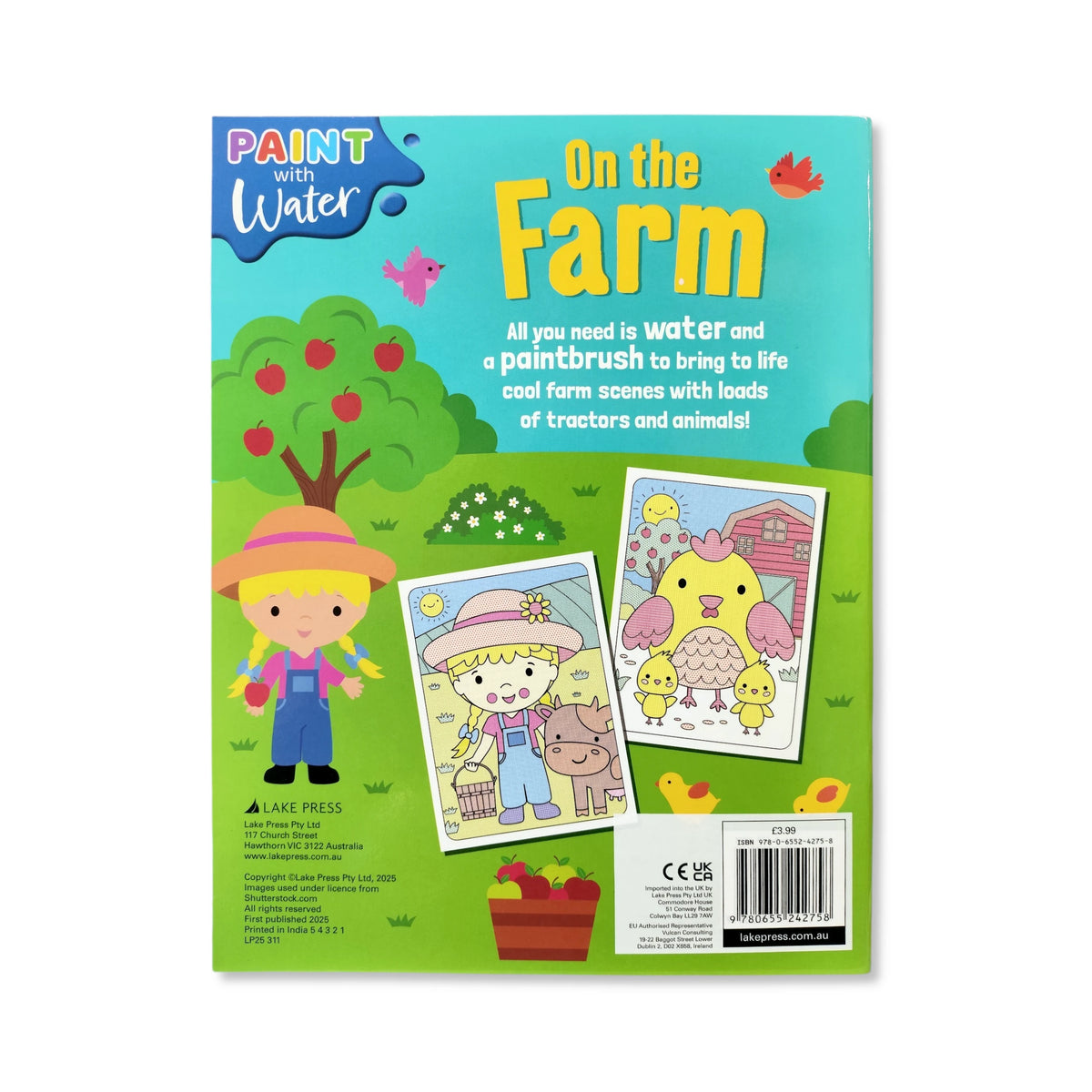 Paint with Water - On The Farm - Anilas UK