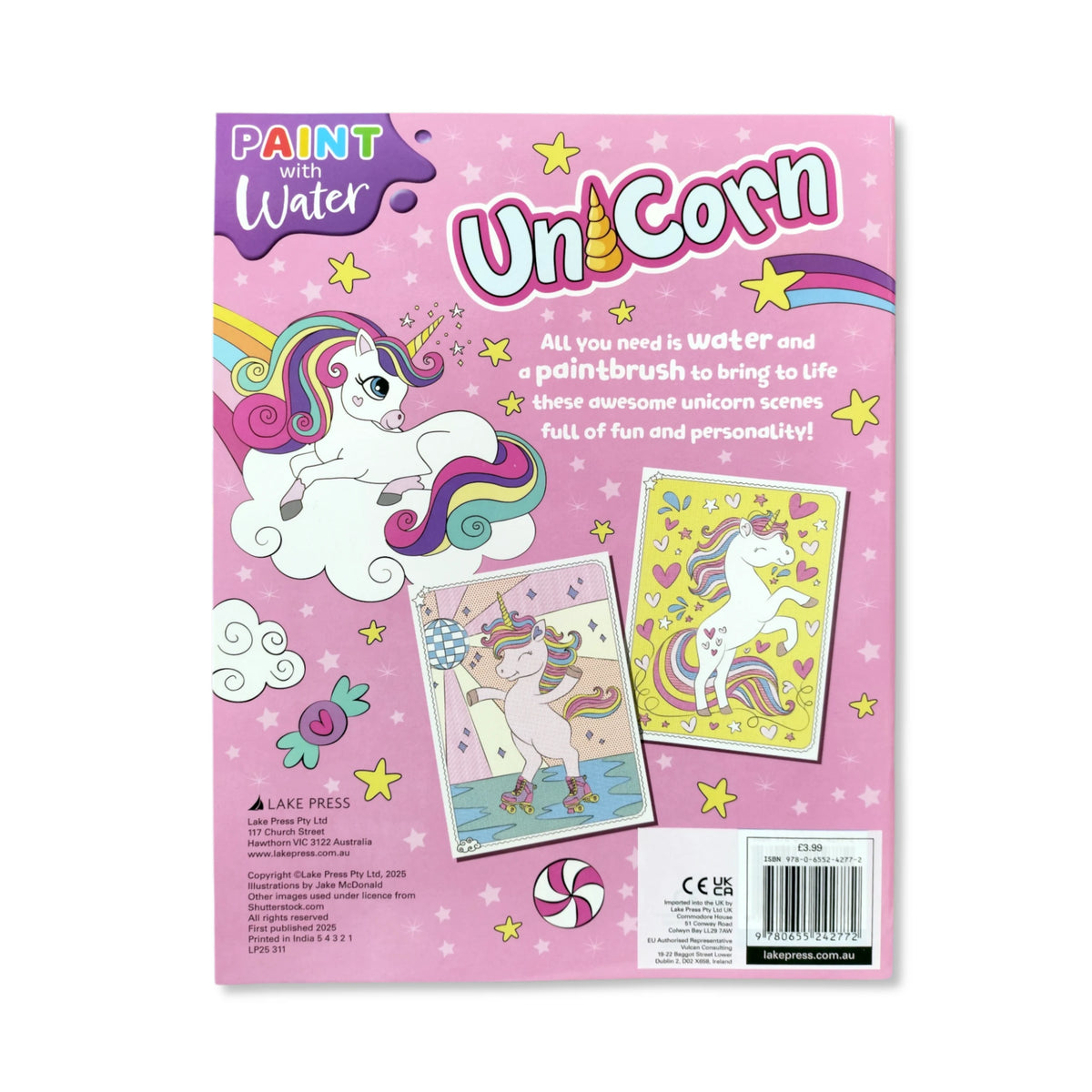 Paint with Water - Unicorn - Anilas UK