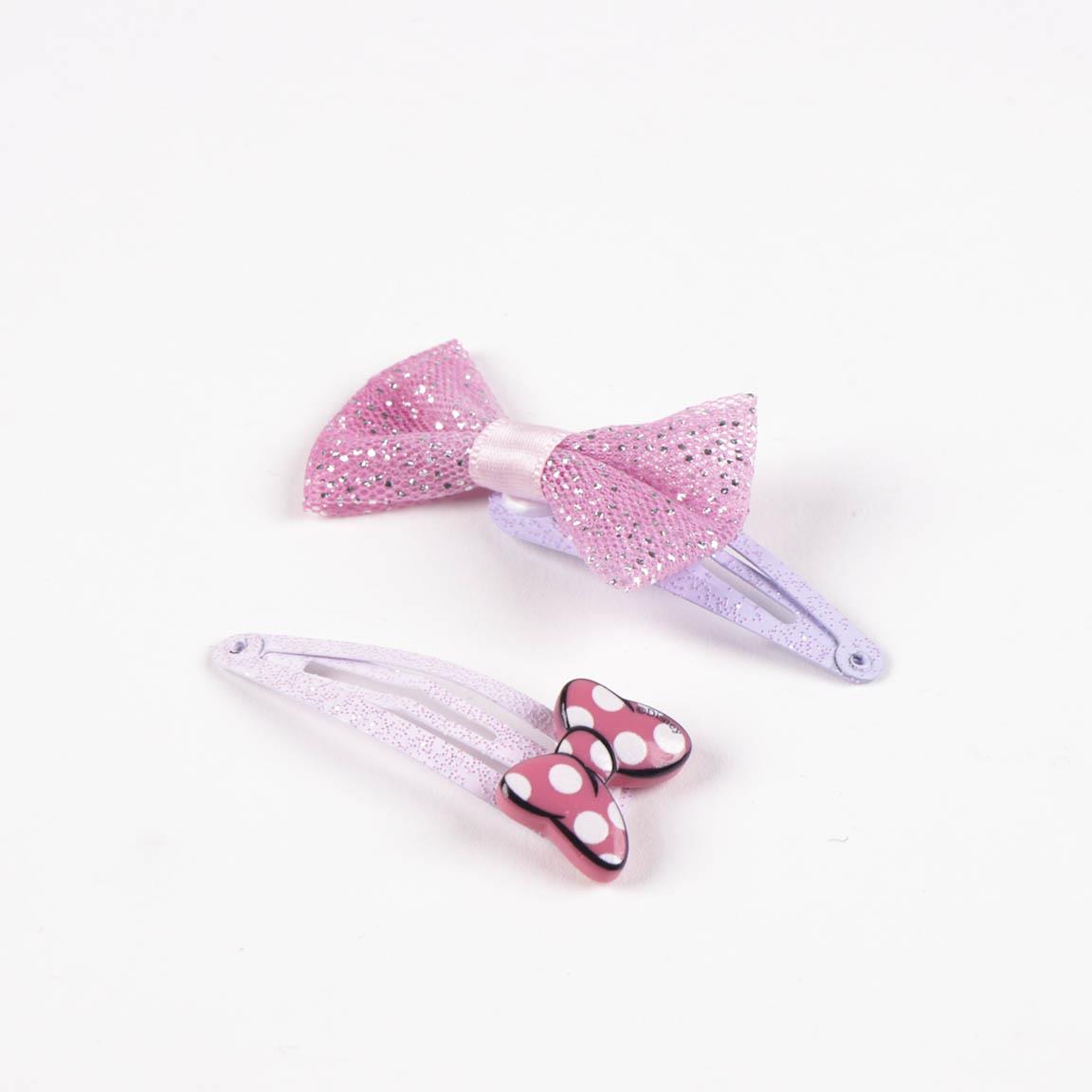 Disney Minnie Mouse 5 cm Snap Clips (pack of 4) - Anilas UK
