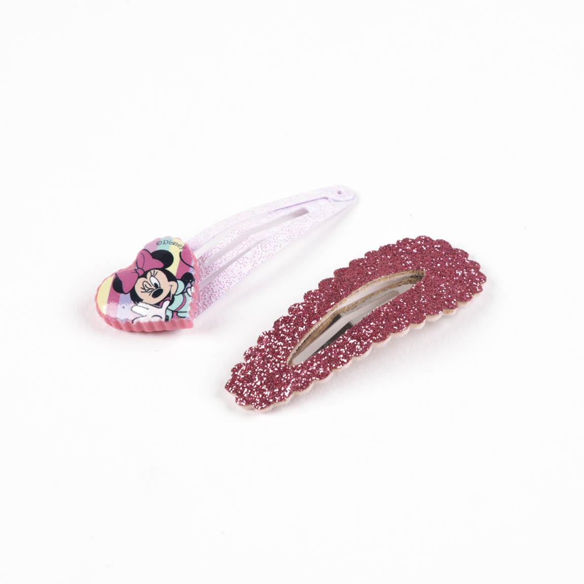 Disney Minnie Mouse 5 cm Snap Clips (pack of 4) - Anilas UK