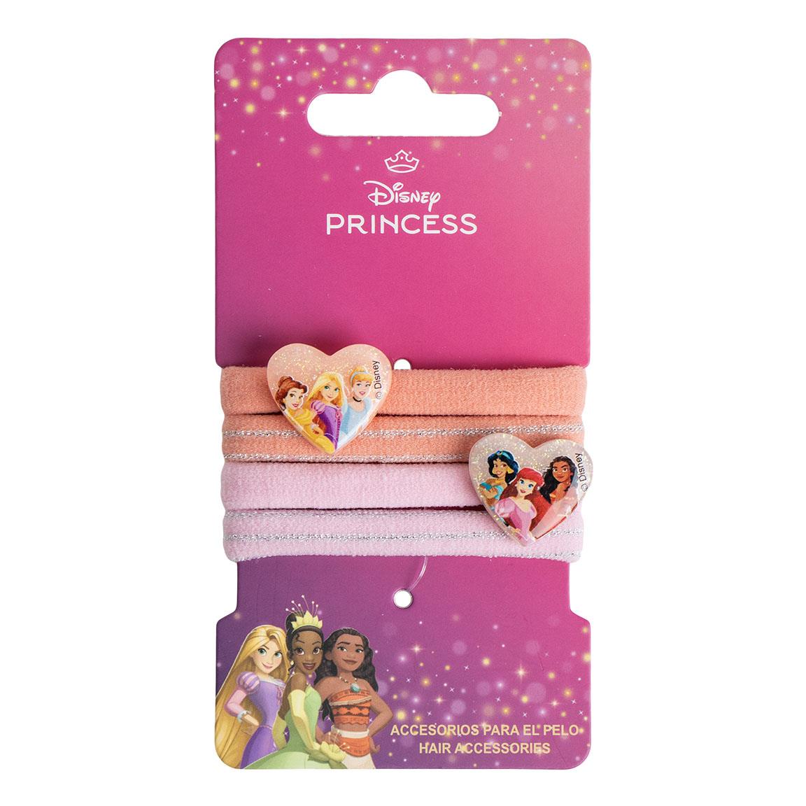 Disney Princess Elastic Ponytail Holders (pack of 4) - Anilas UK