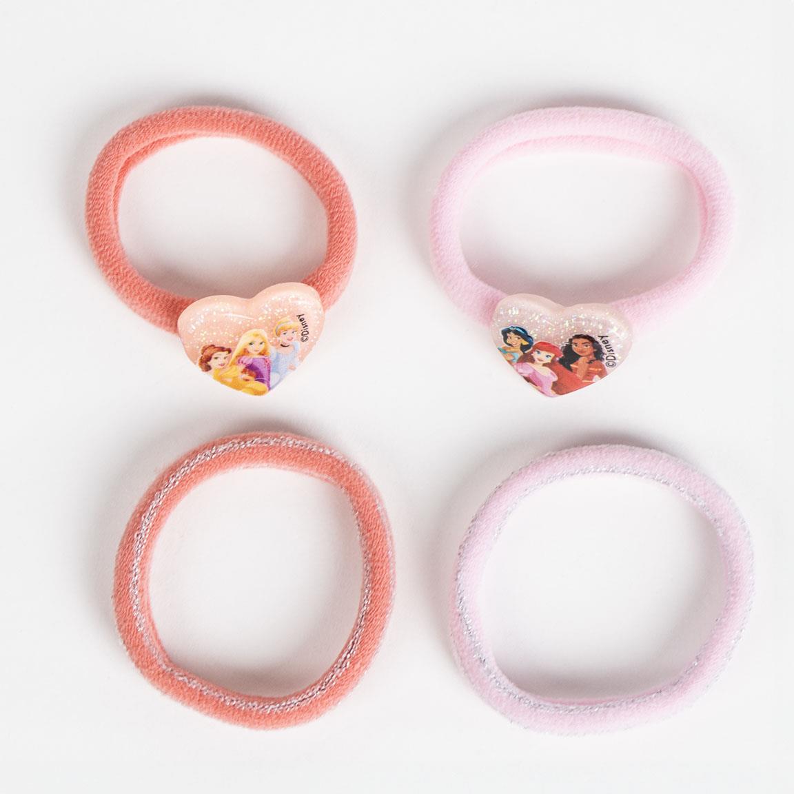 Disney Princess Elastic Ponytail Holders (pack of 4) - Anilas UK
