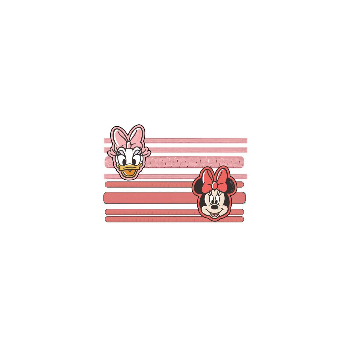 Disney Minnie Mouse Elastic Ponytail Holders  (pack of 8) - Anilas UK
