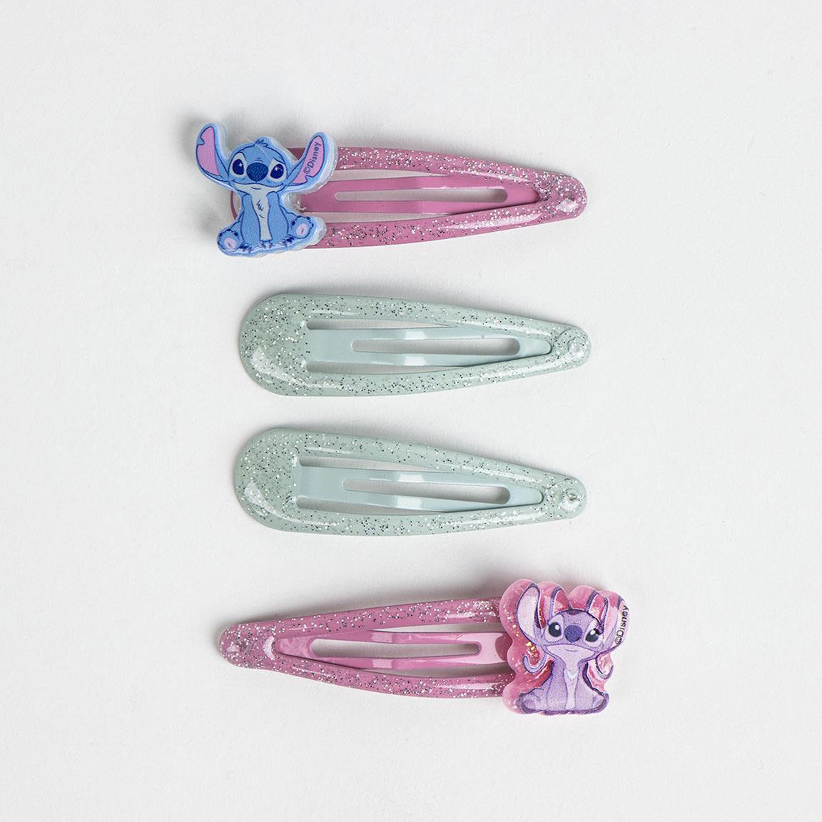 Disney Stitch 5 cm Snap Clips (pack of 4) - Anilas UK