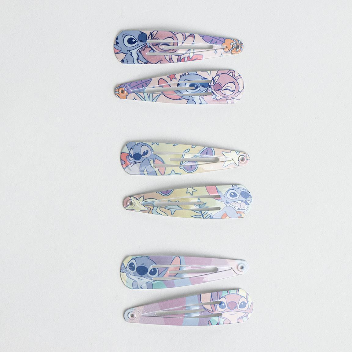 Disney Stitch 5 cm Snap Clips (pack of 6) - Anilas UK