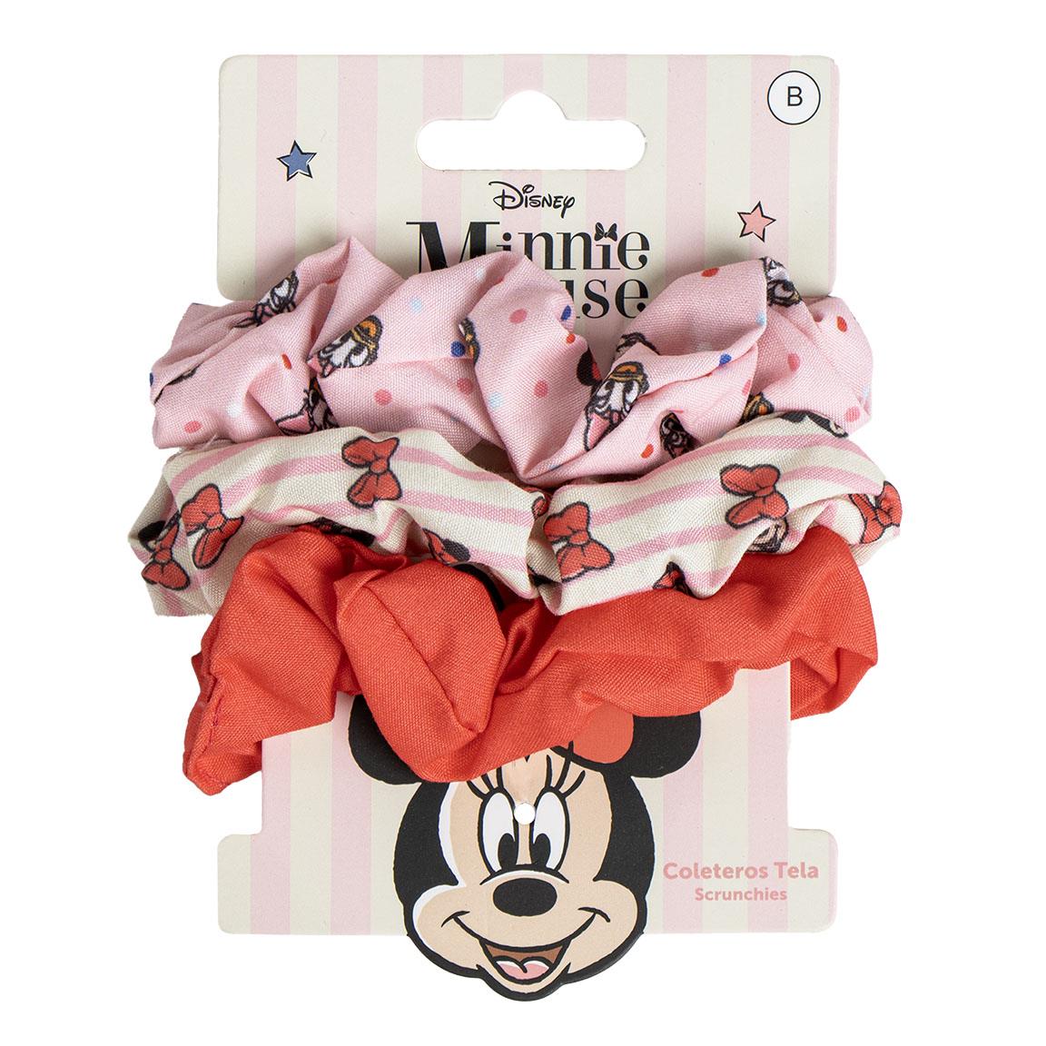 Disney Minnie Mouse Hair Scrunchies (pack of 3) - Anilas UK