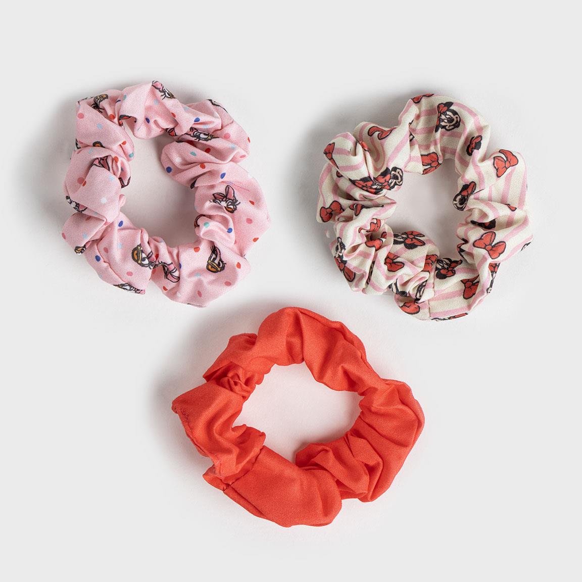 Disney Minnie Mouse Hair Scrunchies (pack of 3) - Anilas UK