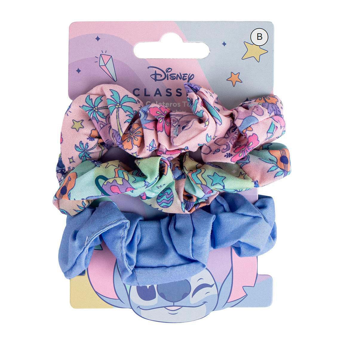 Disney Stitch Hair Scrunchies (pack of 3) - Anilas UK