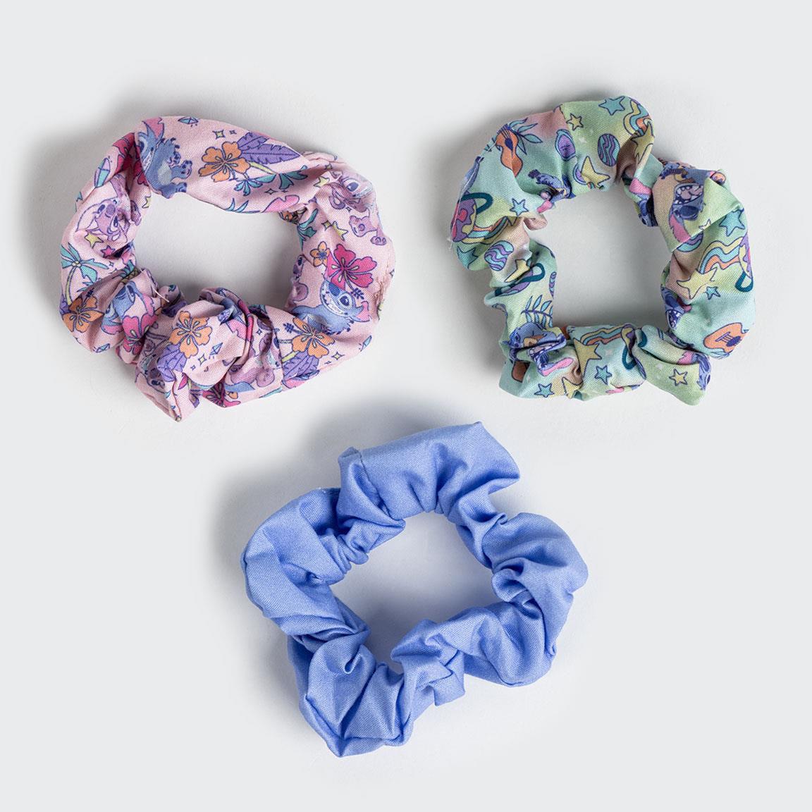 Disney Stitch Hair Scrunchies (pack of 3) - Anilas UK