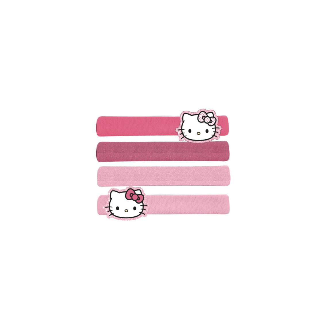 Hello Kitty Elastic Ponytail Holders (pack of 4) - Anilas UK