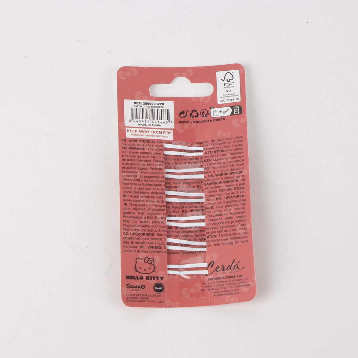 Hello Kitty 5 cm Snap Clips (pack of 6) - Anilas UK