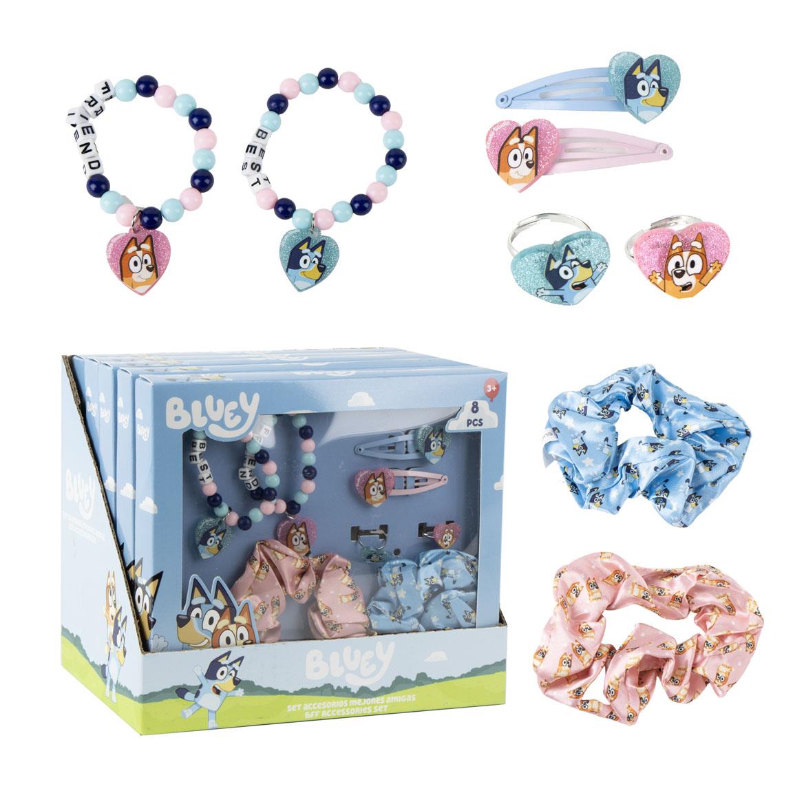 Bluey Best Friends Beauty Accessories Set (8 pieces) - Anilas UK