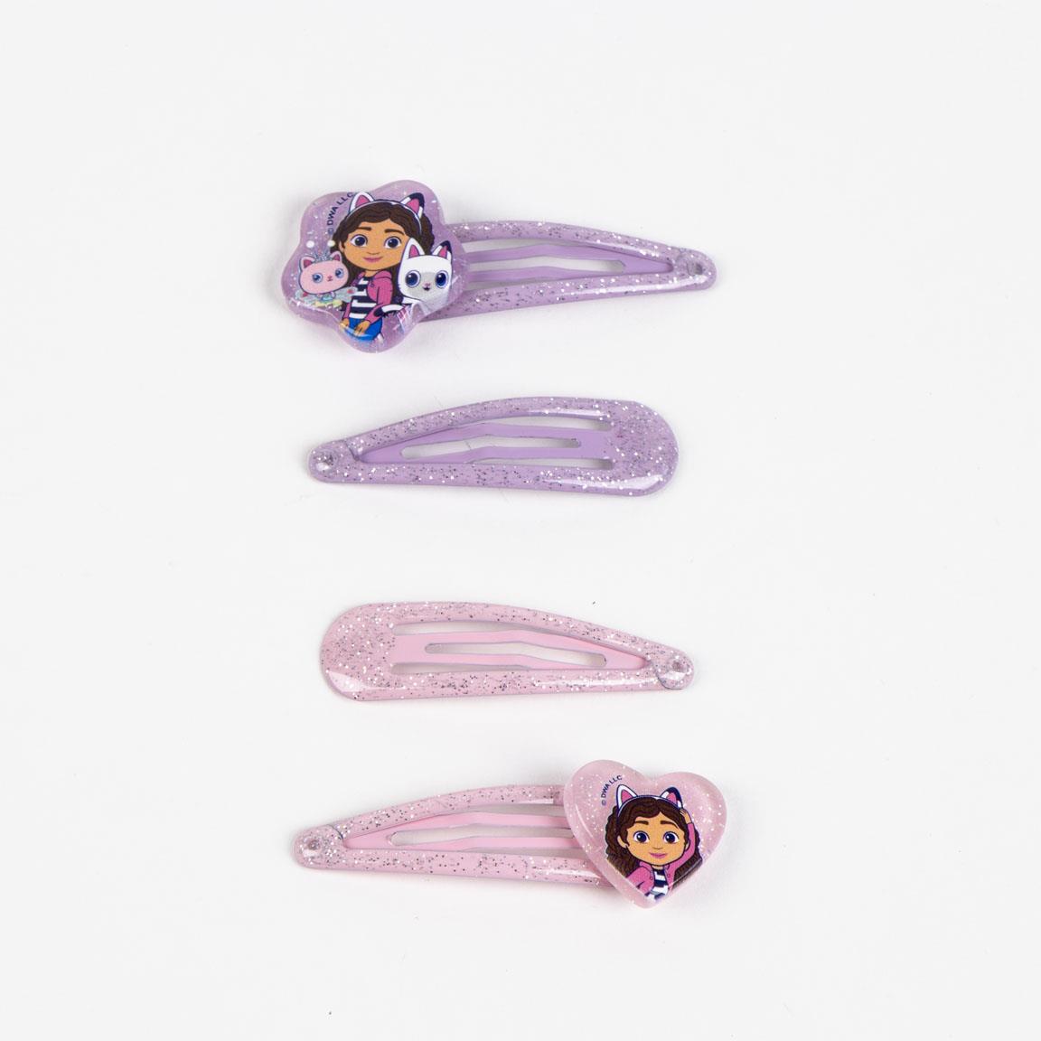Gabby's Dollhouse Clips (pack of 4) - Anilas UK