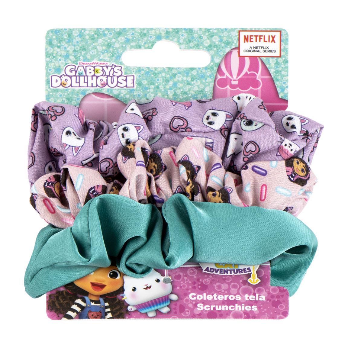 Gabby's Dollhouse Hair Scrunchies (pack of 3) - Anilas UK