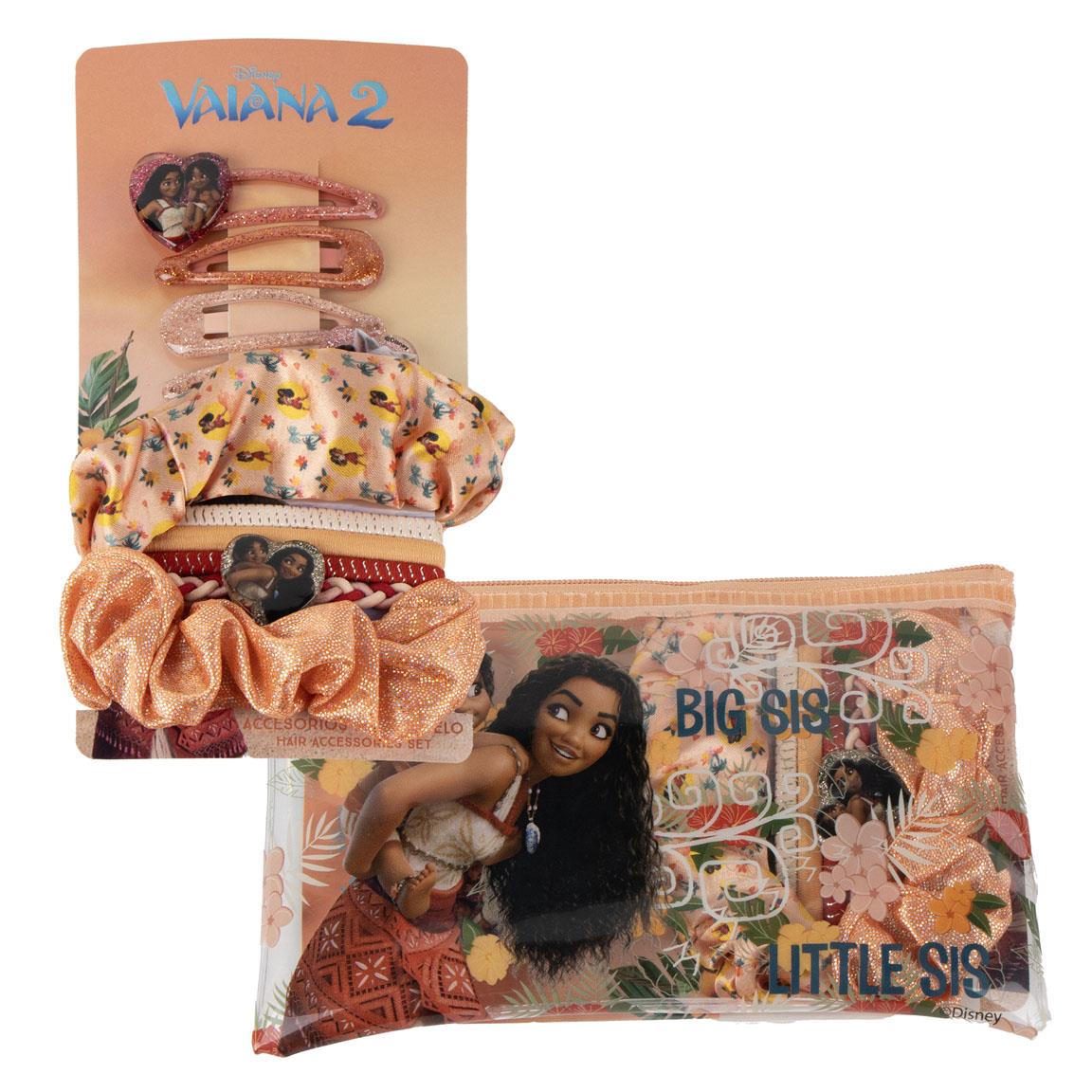 Moana Hair Accessories Set in Toiletry Bag - Anilas UK