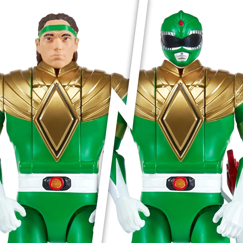 Mighty Morphin Power Rangers Auto-Morphin Green Ranger Action Figure - Anilas UK