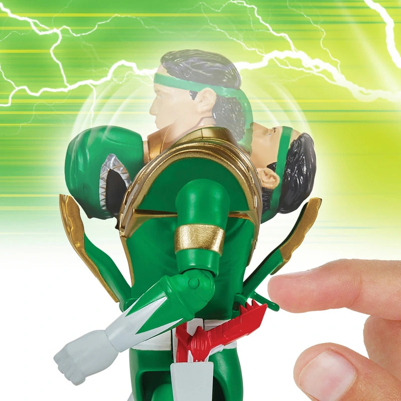 Mighty Morphin Power Rangers Auto-Morphin Green Ranger Action Figure - Anilas UK