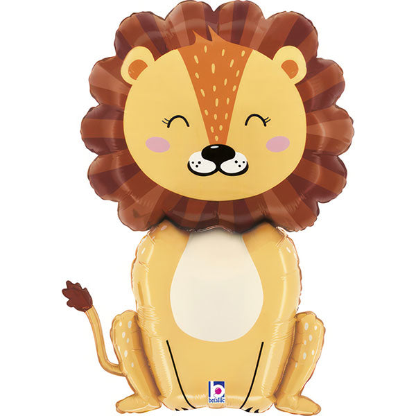 Lion Super Shaped Birthday Party Balloon - Anilas UK