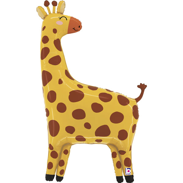 Giraffe Super Shape Birthday Party Balloon - Anilas UK
