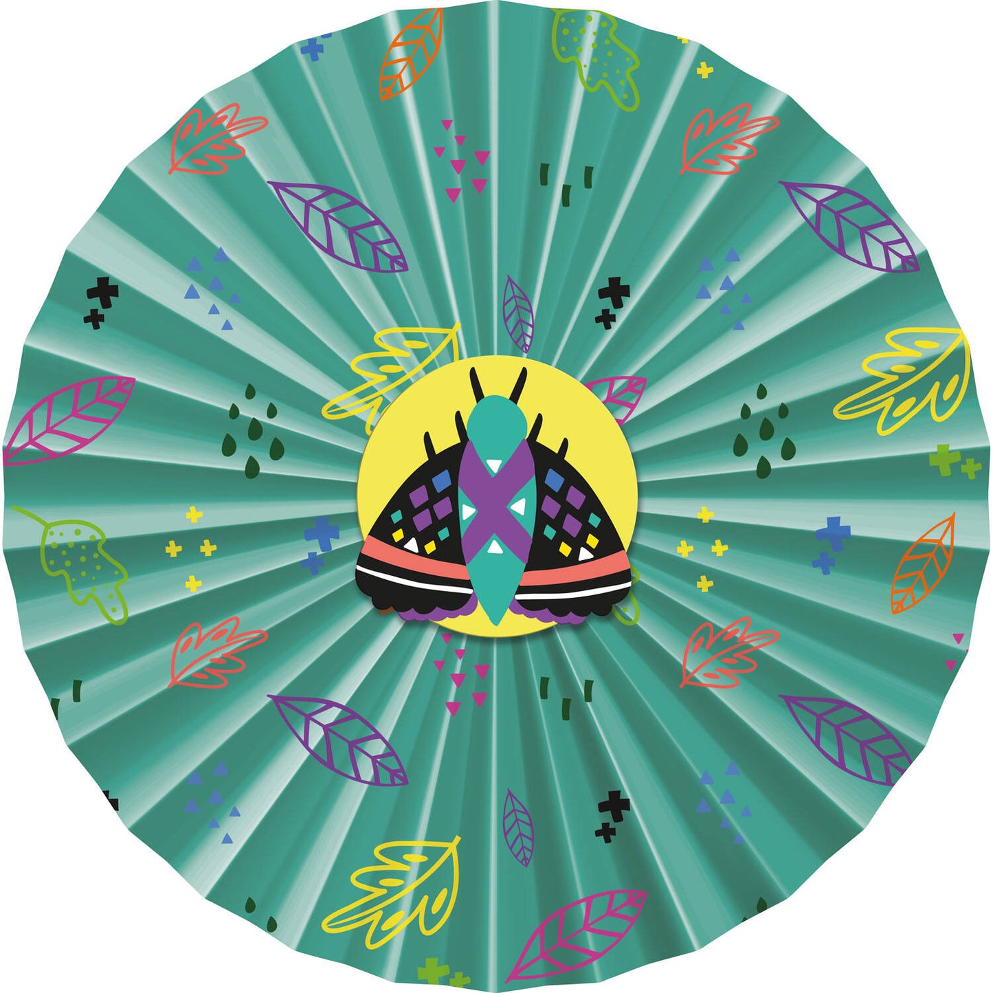 Deco Fan Set - Buzzing Bugs (3 pieces) - Anilas UK