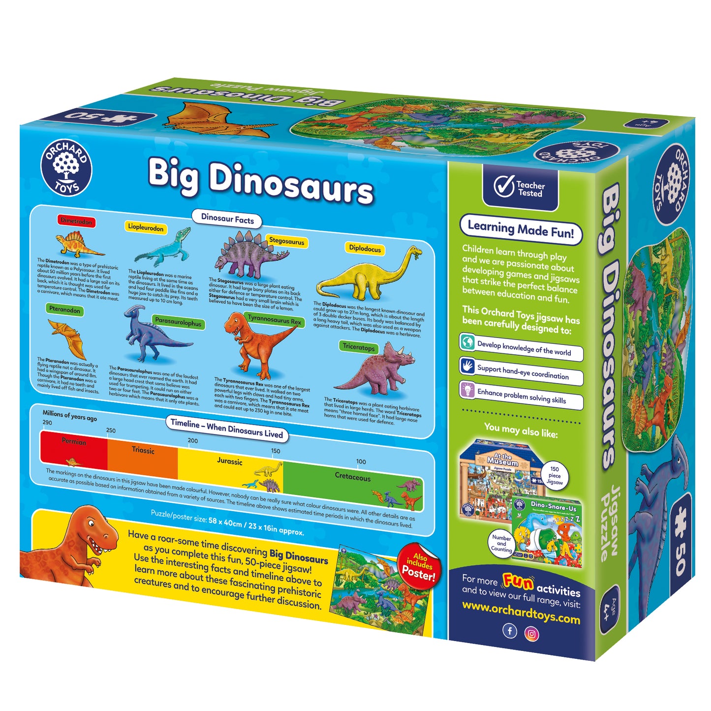 Big Dinosaurs Jigsaw Puzzle - Anilas UK