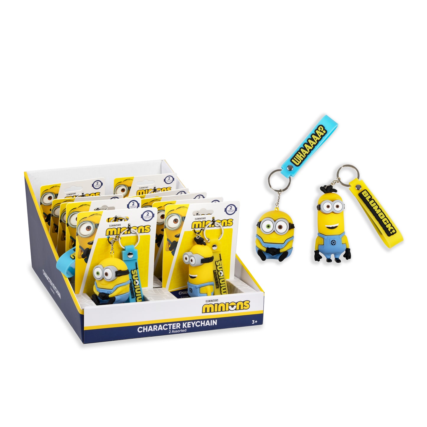 Minions Characters Keychain