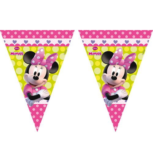 Minnie Mouse Bow-Tique Triangle Banner - Anilas UK