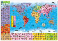 
              World Map Puzzle & Poster - Anilas UK
            