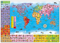 
              World Map Jigsaw Puzzle & Poster - Anilas UK
            