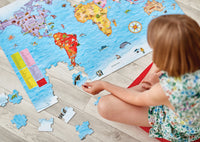 
              World Map Puzzle & Poster - Anilas UK
            