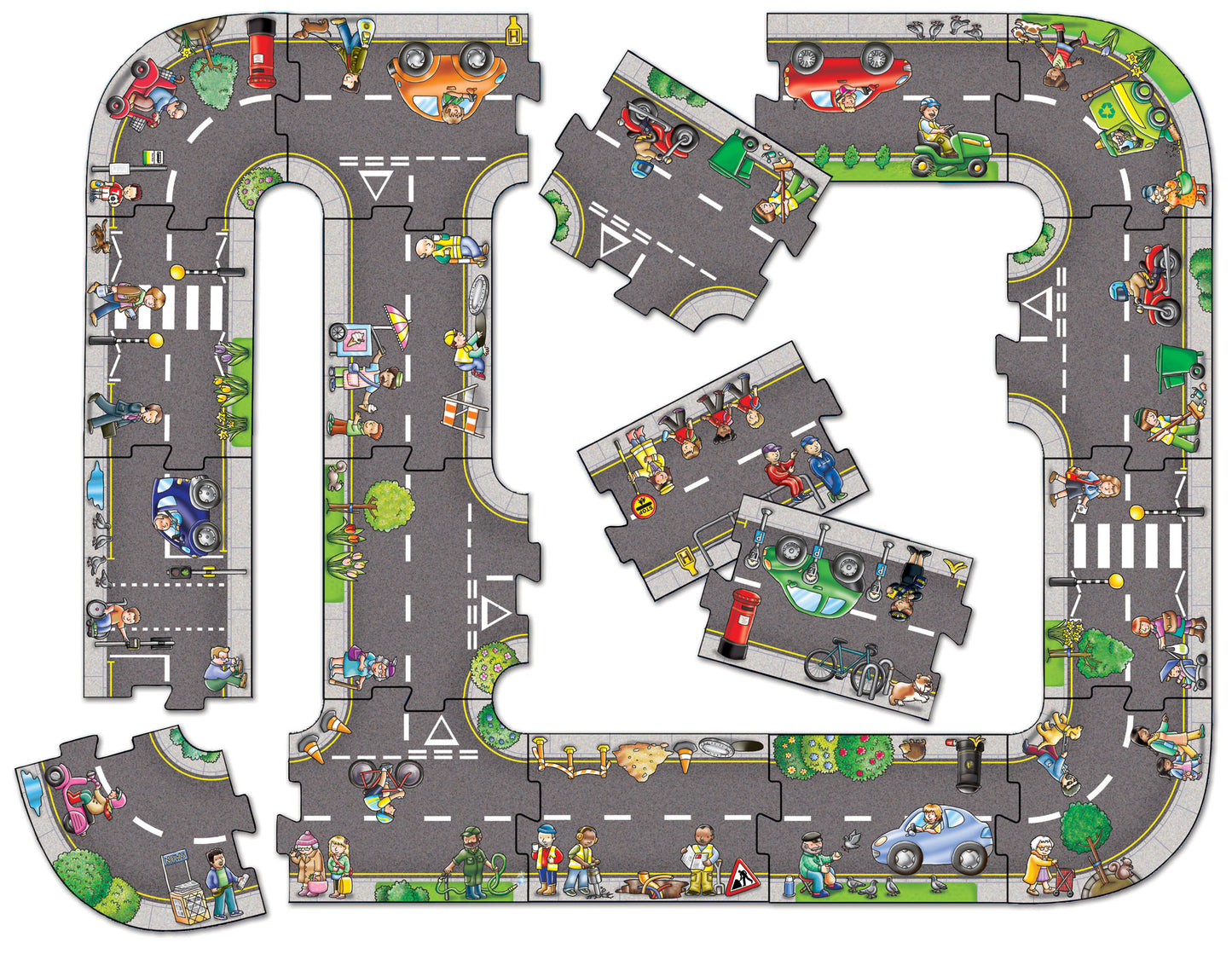 Giant Road Jigsaw Puzzle - Anilas UK