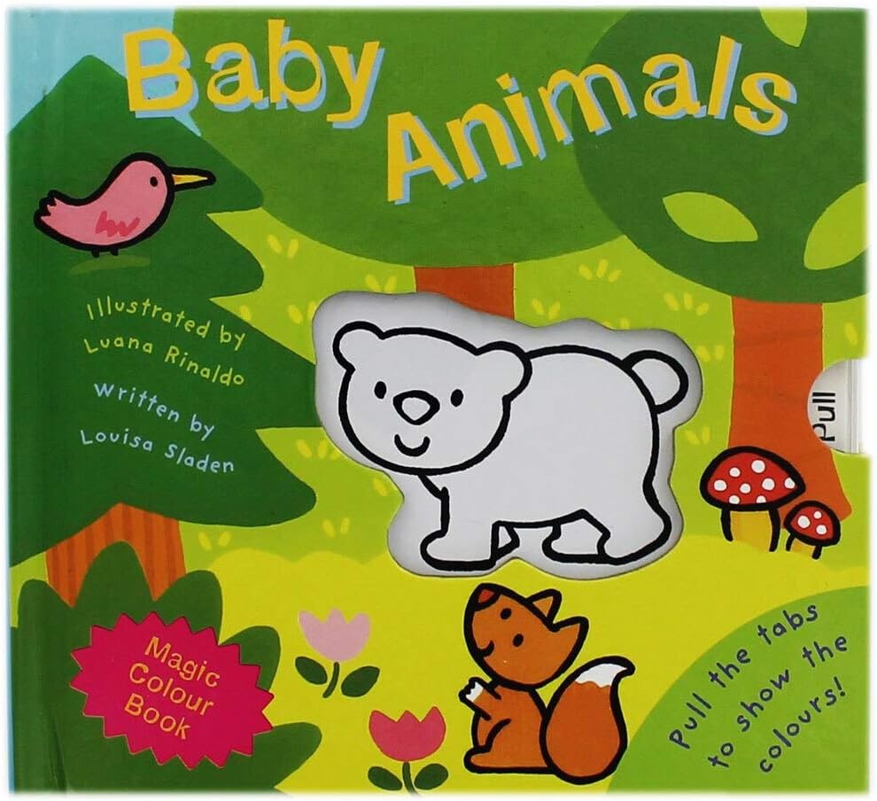 Baby Animals (A Magic Colour Book) - Anilas UK
