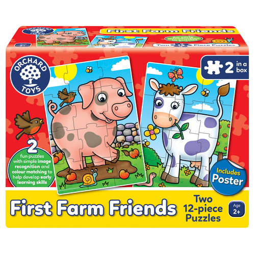 First Farm Friends Jigsaw Puzzles - Anilas UK