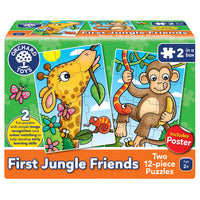 
              First Jungle Friends Jigsaw Puzzles - Anilas UK
            