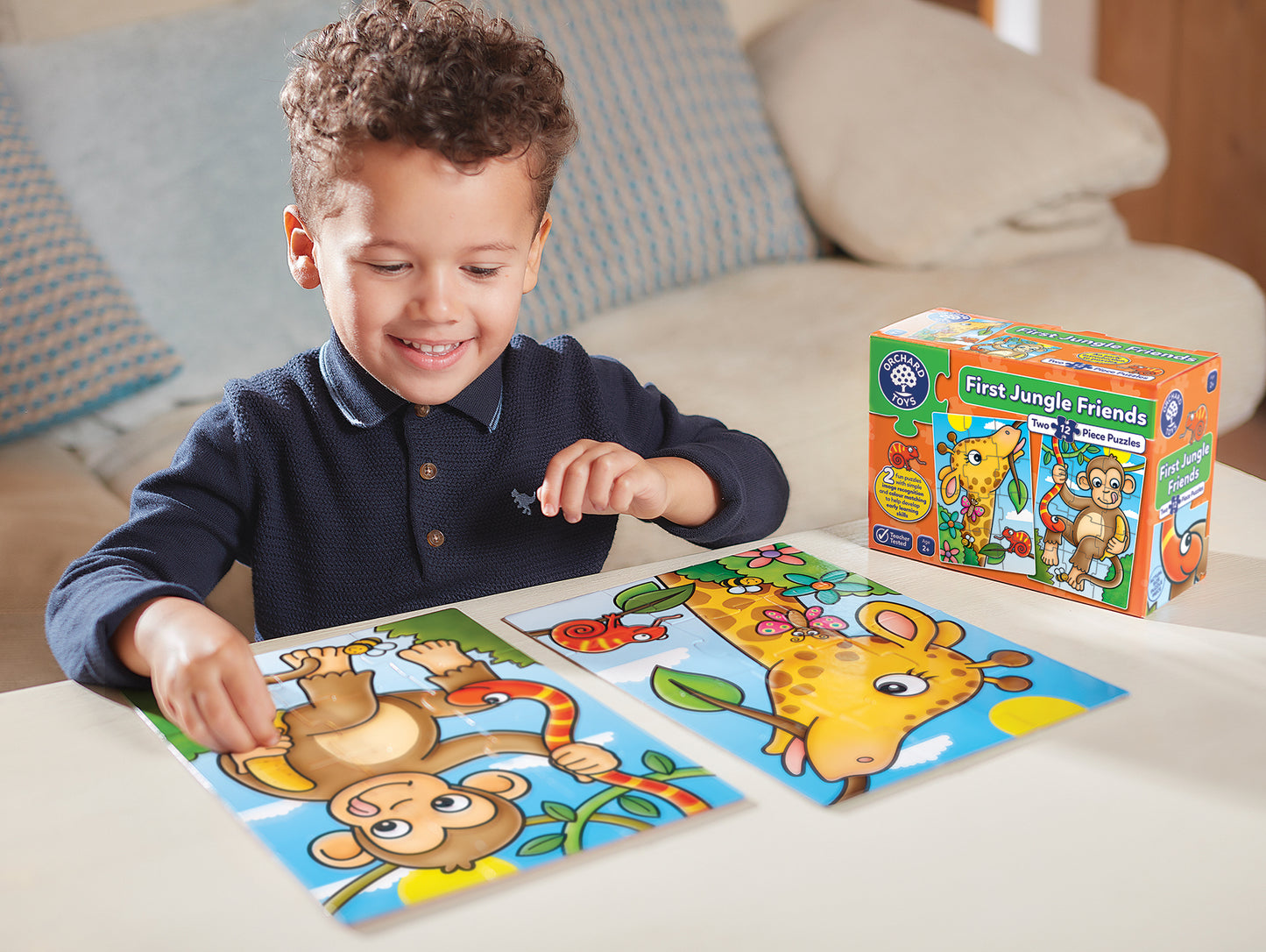 First Jungle Friends Jigsaw Puzzles - Anilas UK