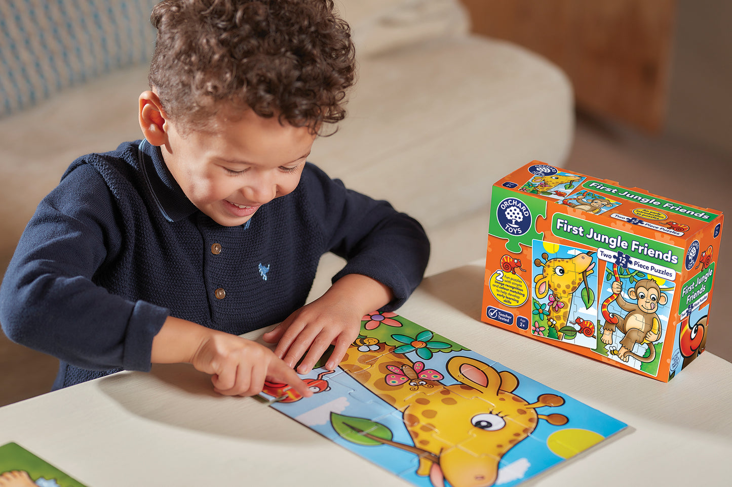 First Jungle Friends Jigsaw Puzzles - Anilas UK
