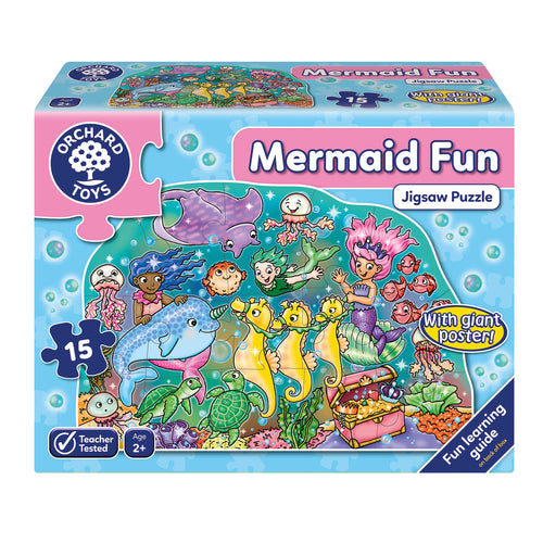 Mermaid Fun Jigsaw Puzzle - Anilas UK