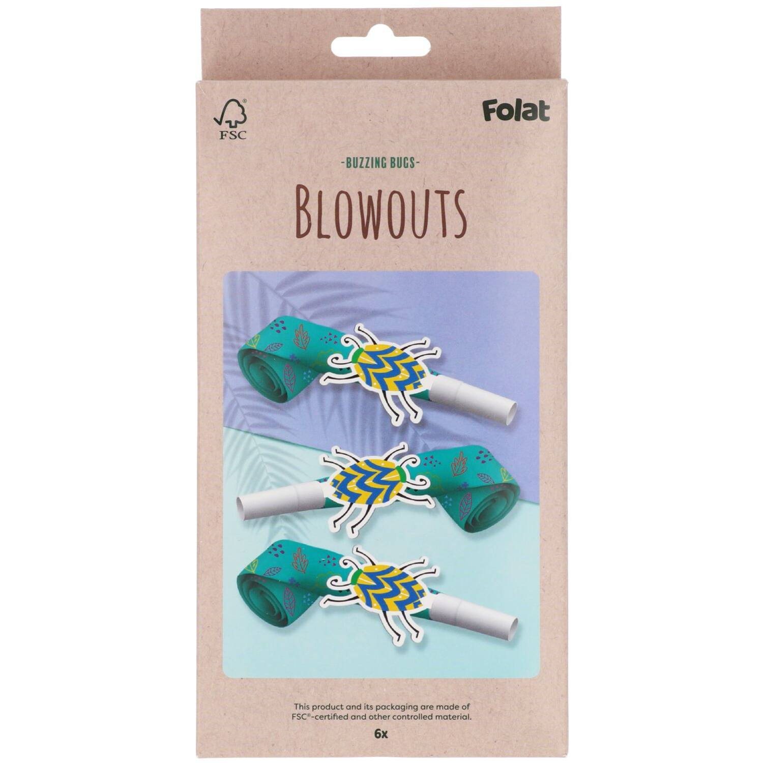 Blowouts - Buzzing Bugs (6 pieces) - Anilas UK