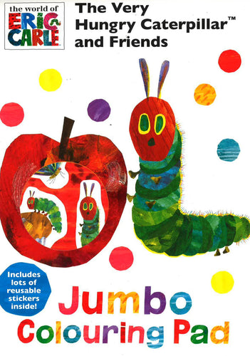 The Very Hungry Caterpillar Jumbo Colouring Pad - Anilas UK