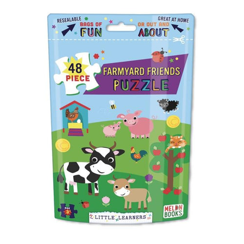 Farmyard Friends Jigsaw Puzzle Bag - Anilas UK