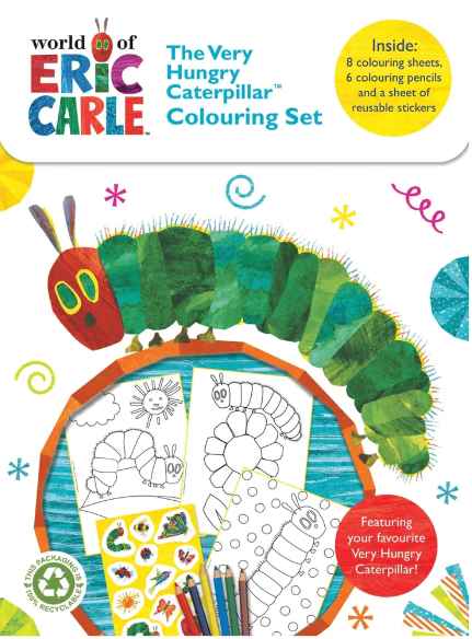 The Very Hungry Caterpillar Colouring Set - Anilas UK