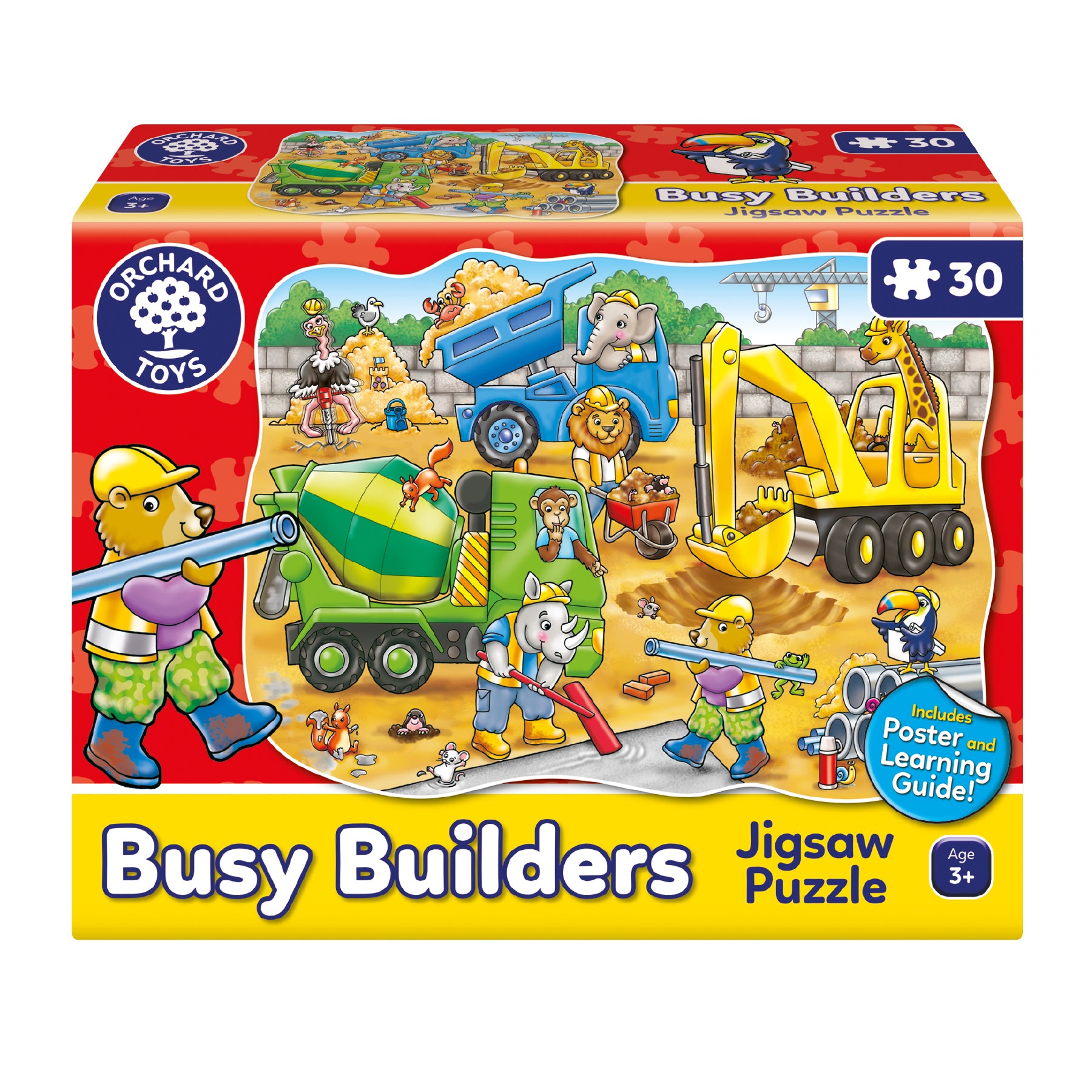 Busy Builders Jigsaw Puzzle - Anilas UK