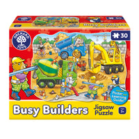 Busy Builders Jigsaw Puzzle - Anilas UK